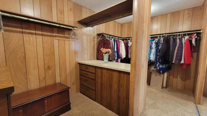Large walk-in closet