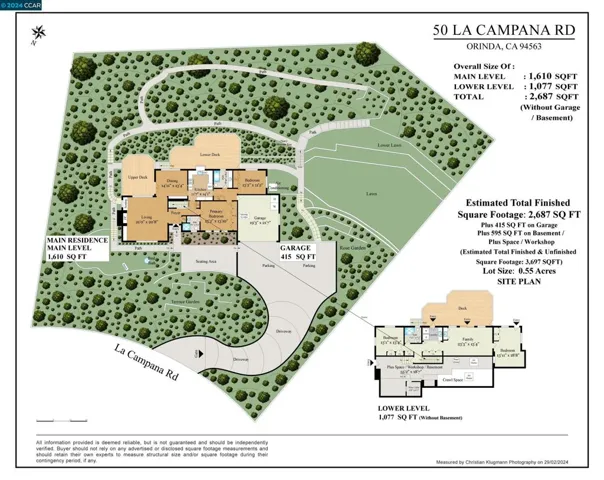 50 La Campana, Orinda, California 94563