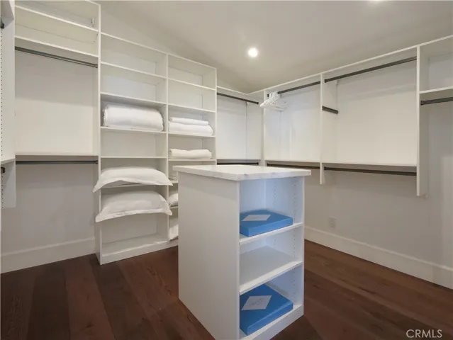 Primary walk-in closet