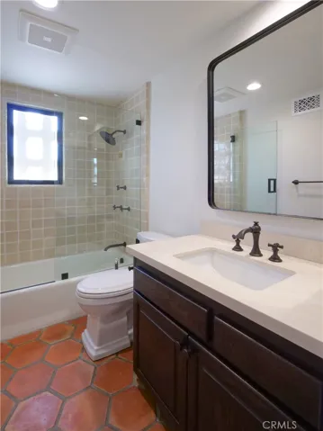 Lower-level guest bathroom