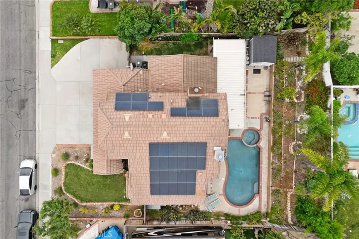 Aerial View from top