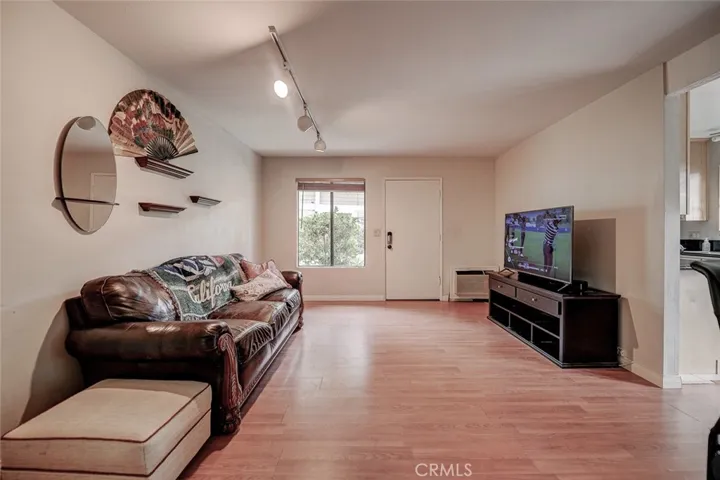 Laminate flooring and newly painted walls