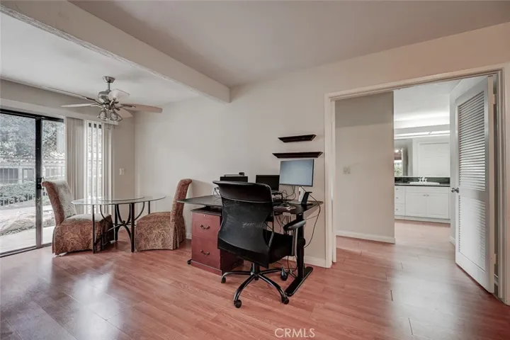 In home office space