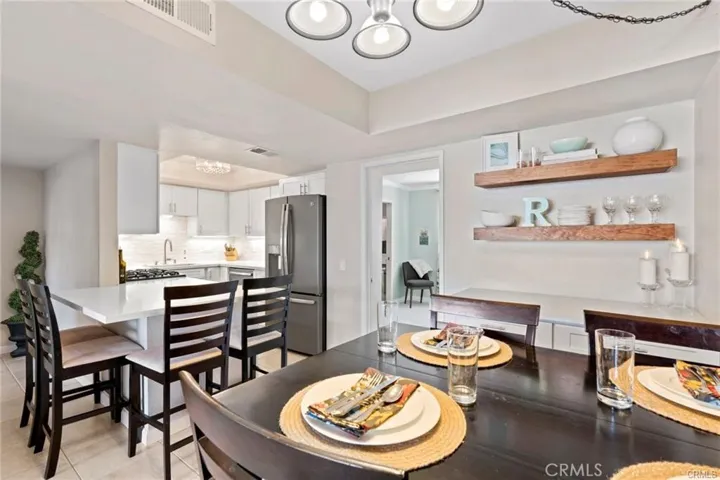 Dining room area
