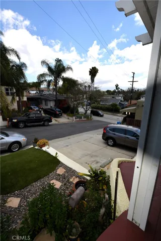 This is the view of the front porch.