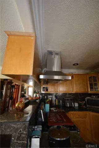 Storage galore in this custom kitchen