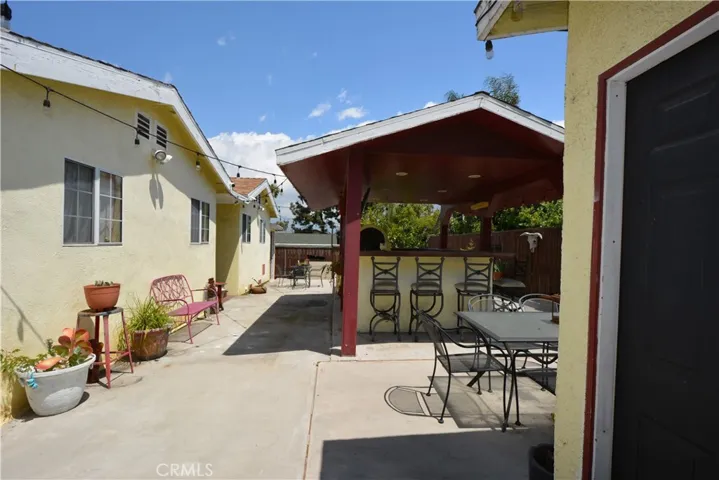 This back yard is perfect for life's celebrations