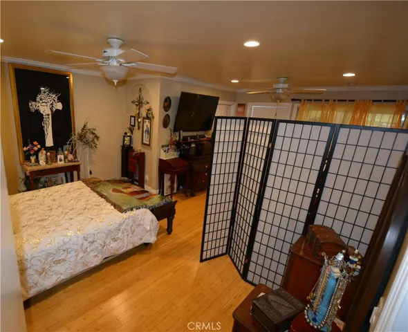 Main suite is large enough for seating area