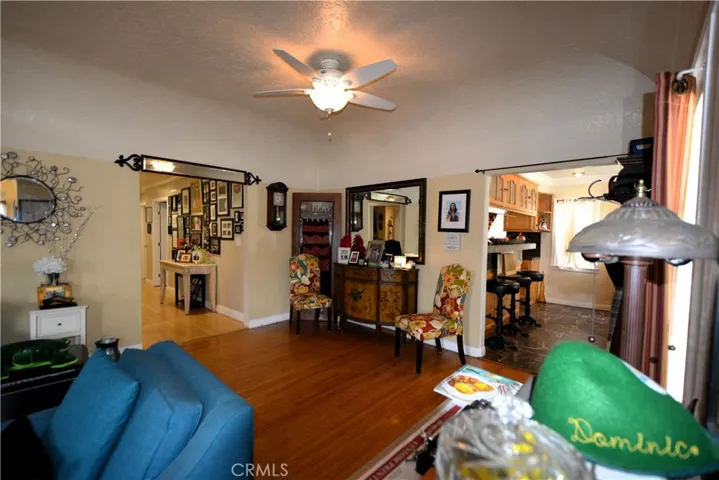This view shows the foyer or formal entry into this gorgeous home.