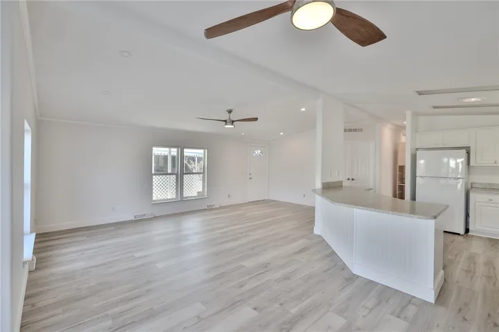 Living Room, Dining Room, Breakfast Bar opens to Kitchen