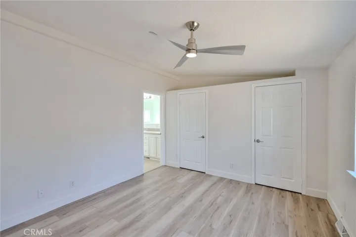 Primary bedroom with attached bath