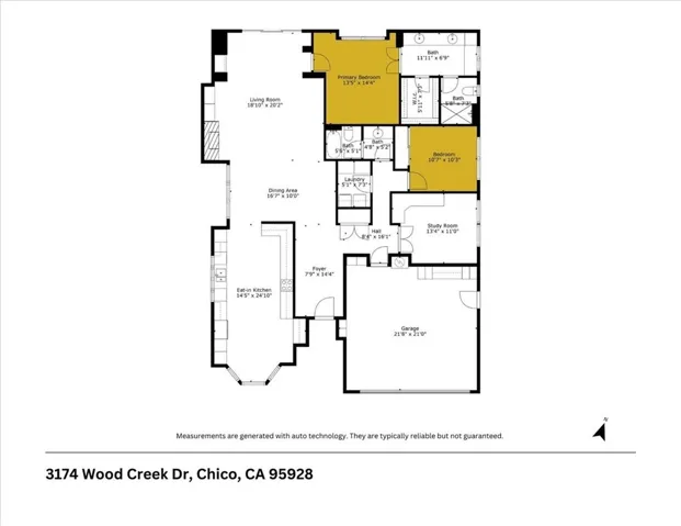 3174 Wood Creek Drive, Chico, California 95928