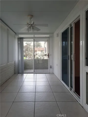 Enclosed patio