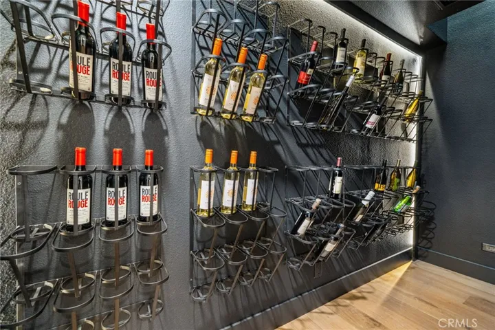 Separate 120 bottle wine storage room