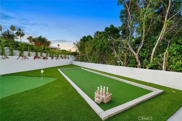 Bocce/Lawn Bowling court
