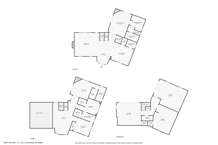 26611 Amador Lane, Lake Arrowhead, California 92352