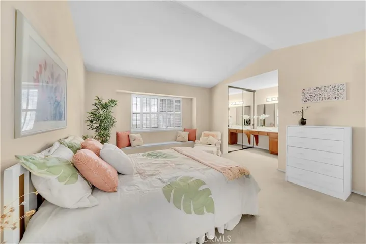 Great-Sized Master Bedroom that includes Small Sitting Area