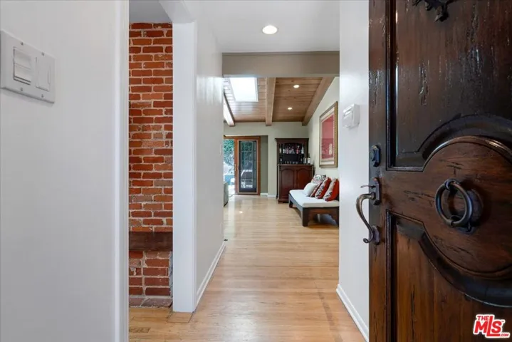 Entry from front door