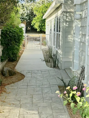 Left side yard