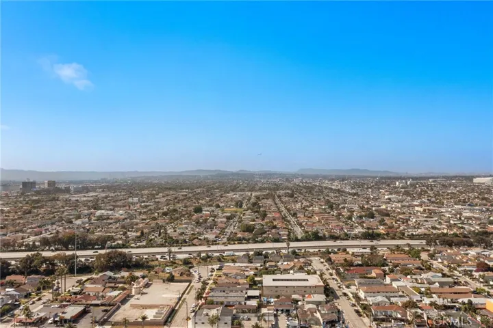 aerial view of the community