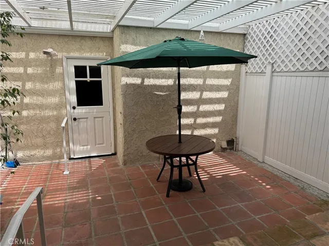 Private Enclosed Patio