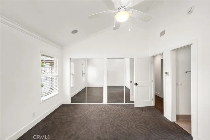 Secondary Bedroom with Mirrored Wardrobes