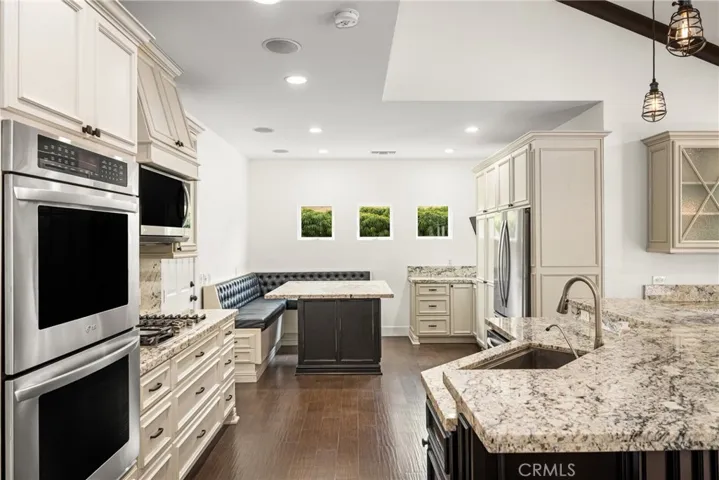 Another View of Kitchen with Built-In Dinette