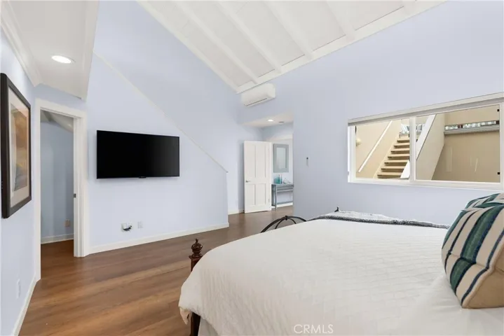 And as it should be, this room is fitted with its own AC unit for year round comfort.