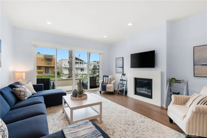 A spacious living room with extra tall ceilings sets the stage.
