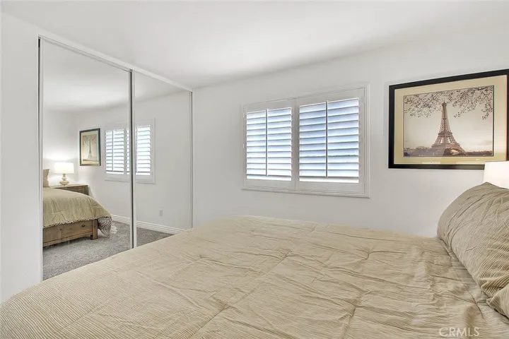 Mirrored closet doors