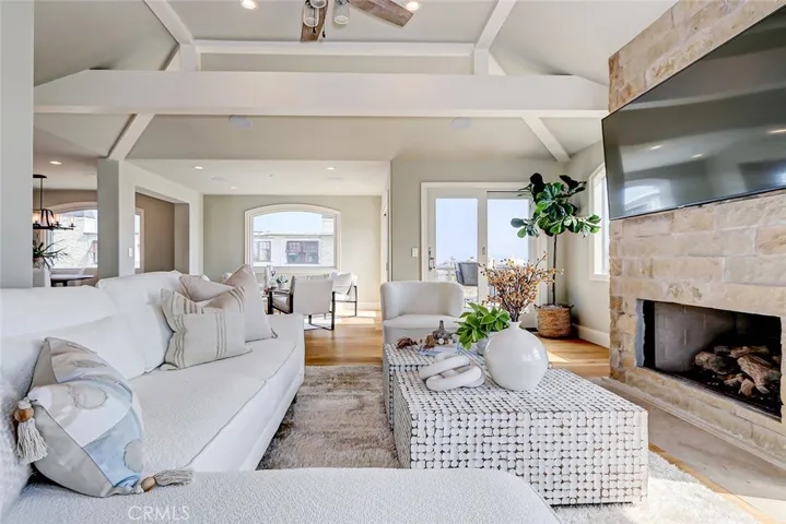 Sun-drenched interior with indoor outdoor beach feeling.