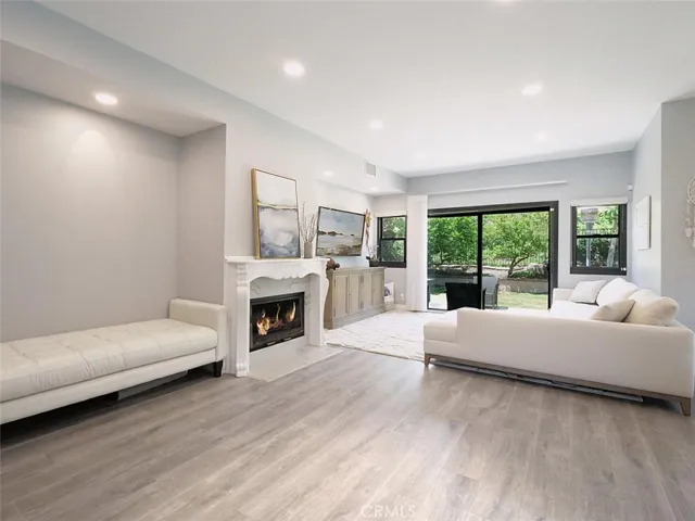 Living Room with Fireplace