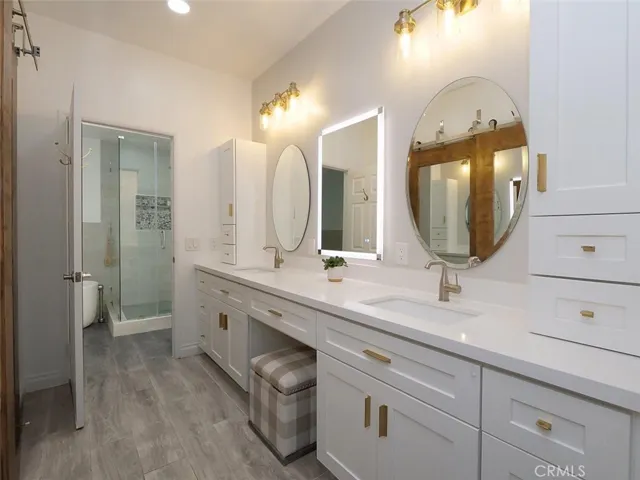Primary Bathroom Vanity Area