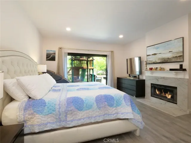 Primary Bedroom with Fireplace