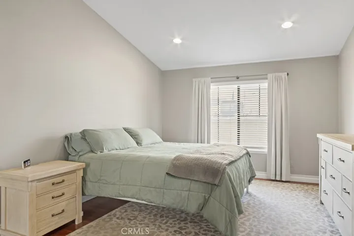 Light and airy primary bedroom