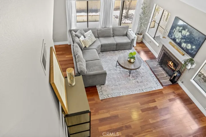 Living room from above