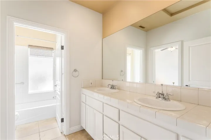 3rd bath which is shared by bedrooms 2 and 3.