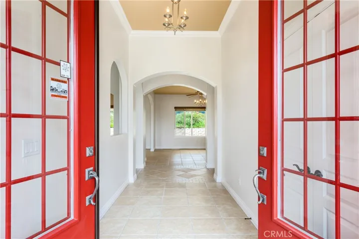 Formal entry.