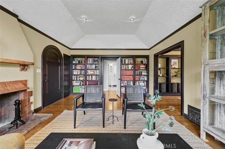 Judge west had an extensive library and had these bookcases integrated into the design.