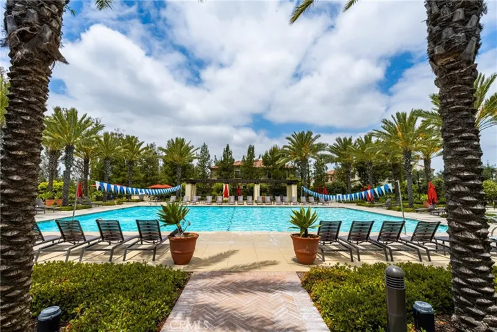 Enjoy Orange County weather beside a crystal clear community pool