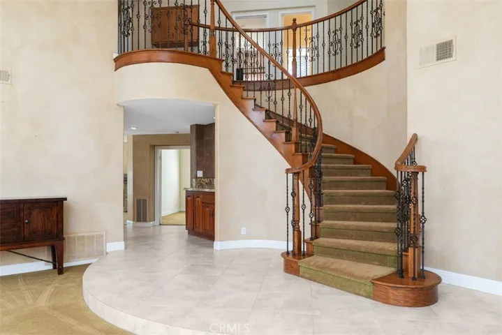 Beautiful Rod Iron Staircase
