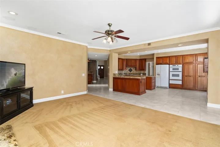 Kitchen Open to Family Room