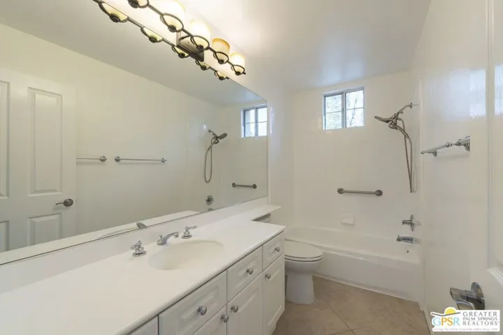 Newly refreshed bathroom for your two additional bedrooms upstairs.
