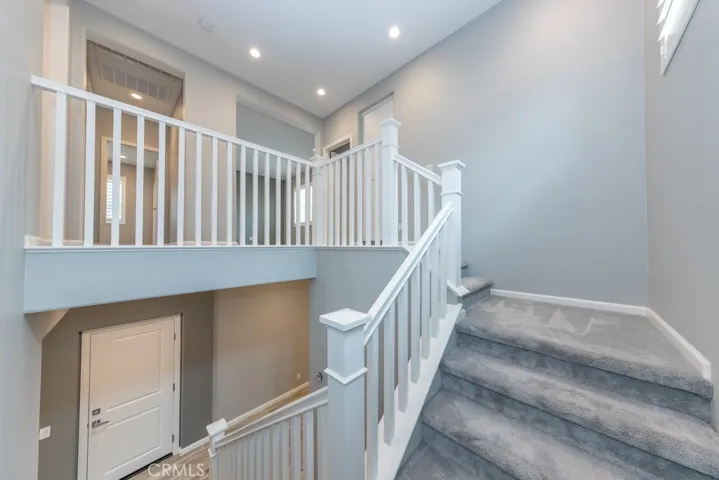 heading upstairs