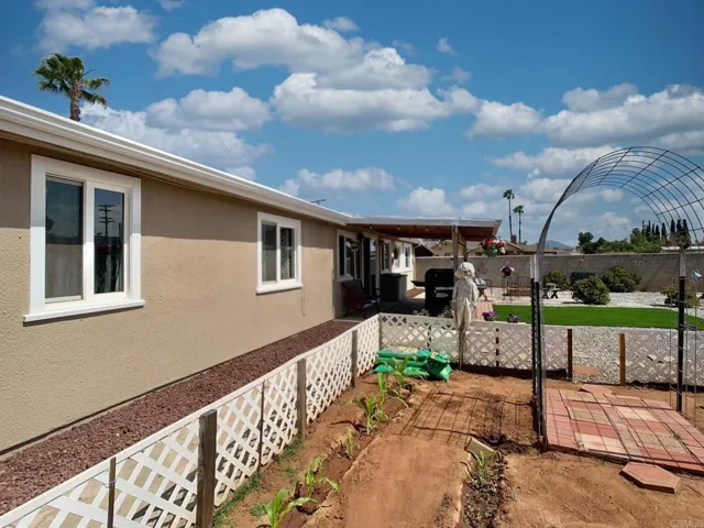 Garden area