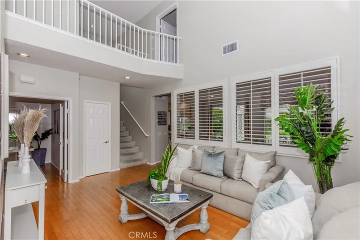 Formal Living area, opens to downstairs bedroom / office option