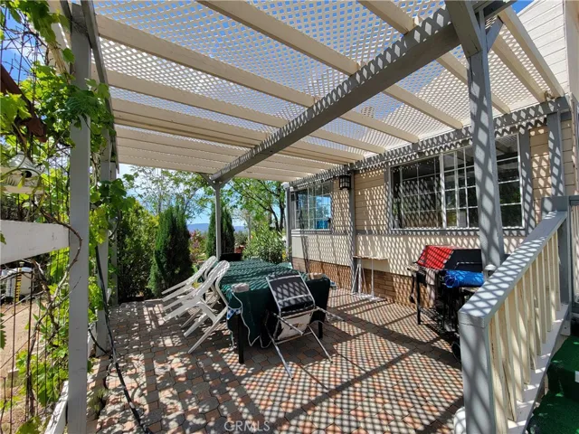 main home covered patio