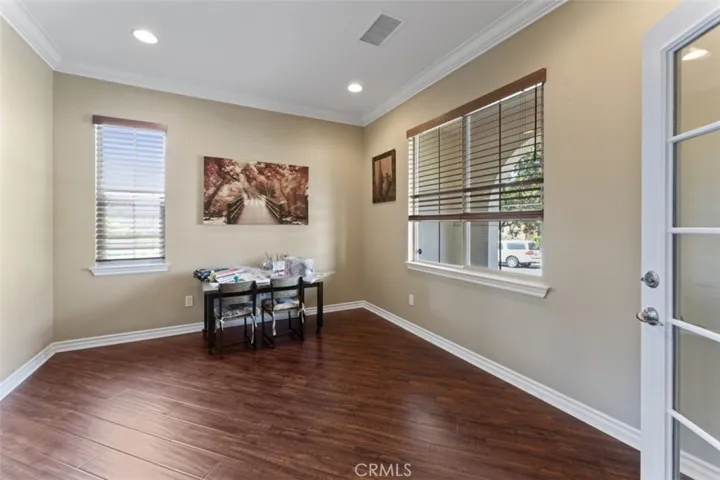 Entry Office, Crafts, and Sitting Room