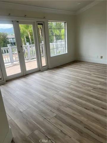 Master Bedroom has exit to a Balcony