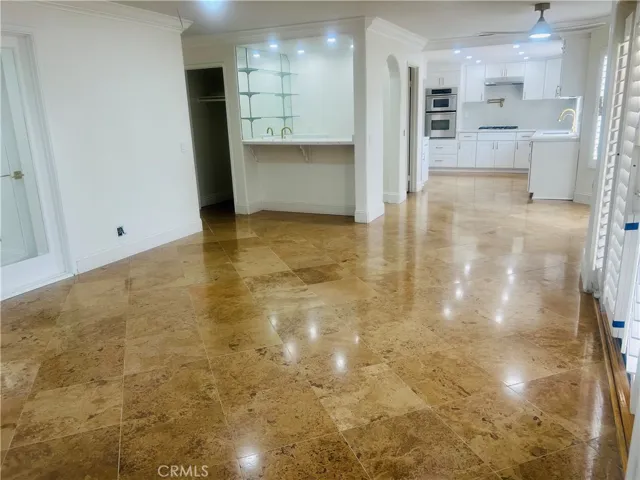 Family room is connected to Kitchen